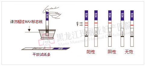 早孕试纸检测图片——郑州新世纪女子医院